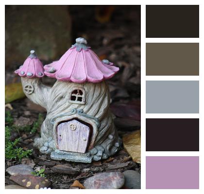 Garden Fairy House Fairy Image